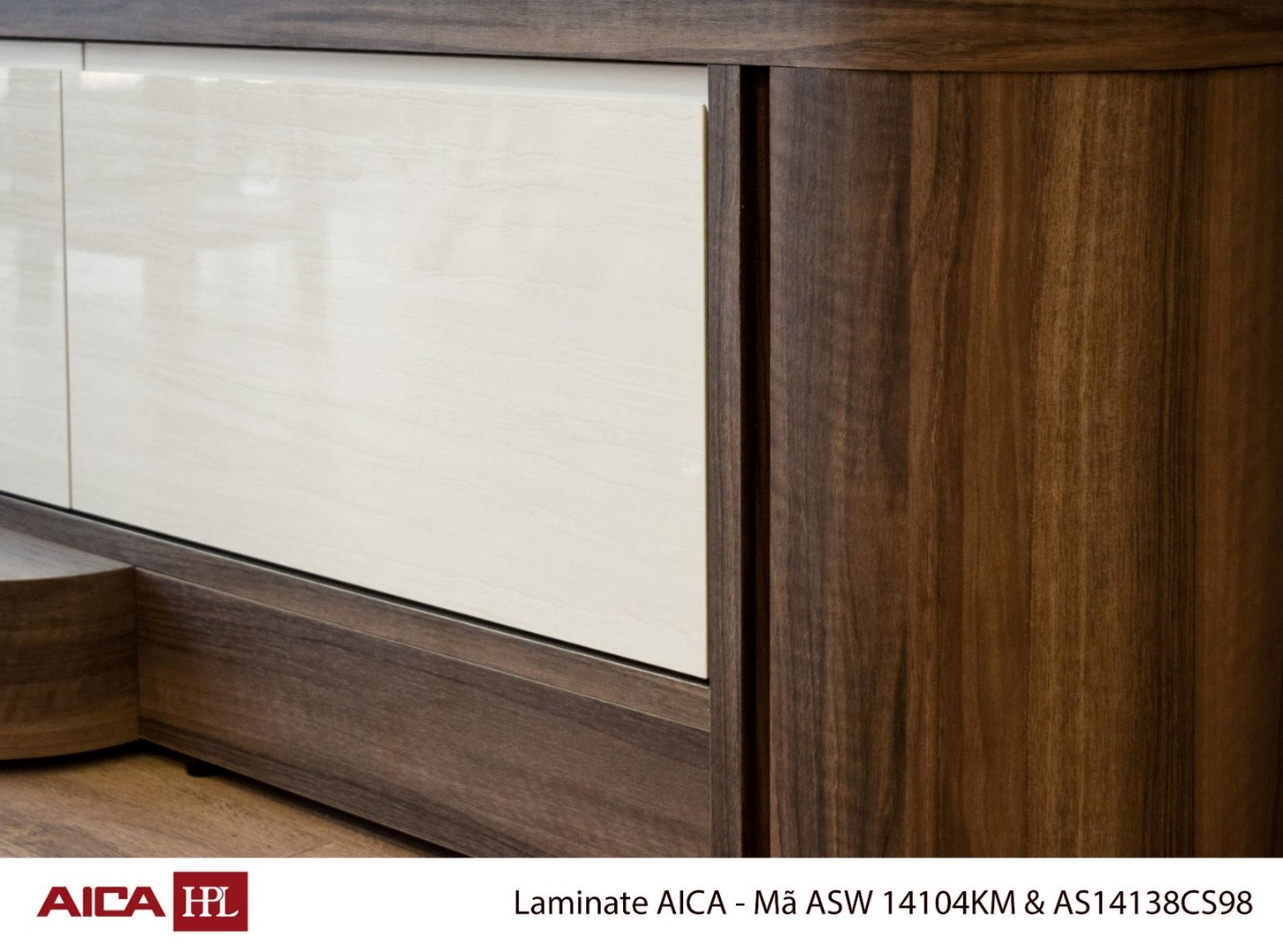 Hình sản phẩm ốp laminate AICA