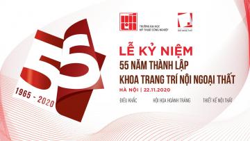 AICA HPL tham gia lễ Kỷ niệm 55 năm thành lập khoa Trang trí nội ngoại thất - trường đại học Mỹ thuật công nghiệp