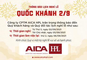 Lịch nghỉ lễ Quốc Khánh 02/09/2021